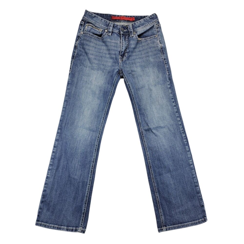 Rock & Roll Jeans Mens 31x32 Double Barrel Straight Leg Relaxed Stitch 4205